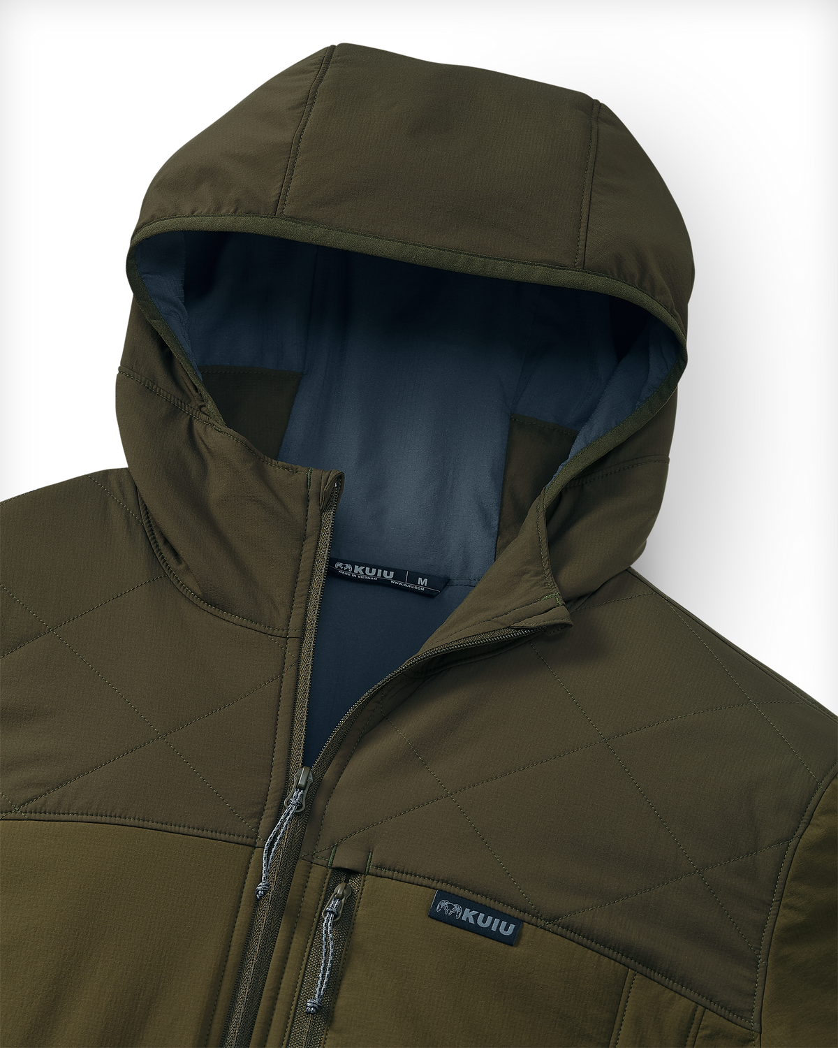 Transit Packable Hooded Jacket | Black/Gunmetal