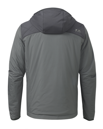 Transit Packable Hooded Jacket | Black/Gunmetal