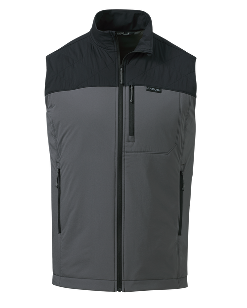 Transit Packable Vest | Black/Gunmetal