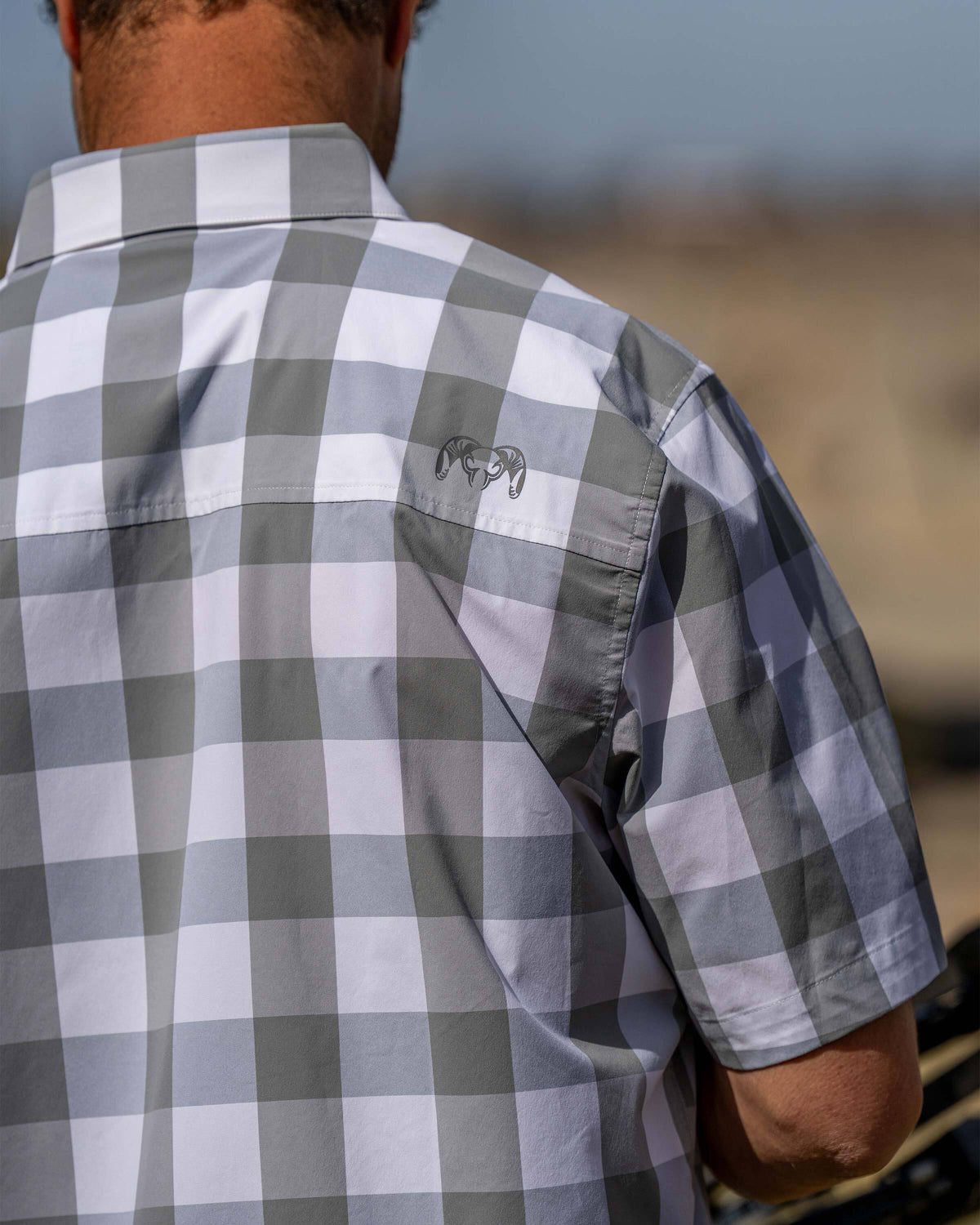 Borrego SS Shirt | Verde Crosscheck Plaid