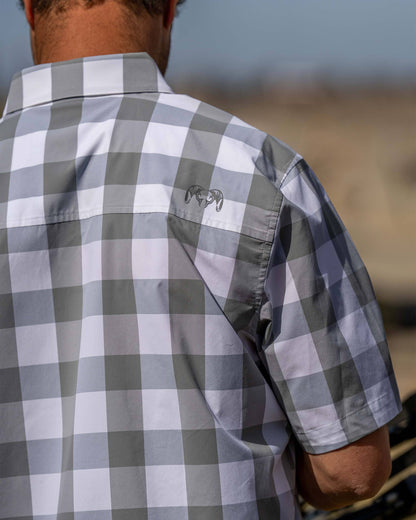 Borrego SS Shirt | Verde Crosscheck Plaid