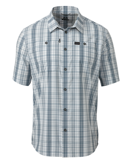 Borrego SS Shirt | Verde Crosscheck Plaid