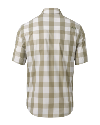 Borrego SS Shirt | Verde Crosscheck Plaid