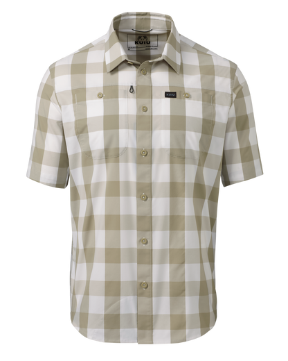 Borrego SS Shirt | Verde Crosscheck Plaid