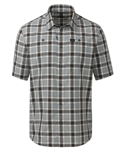 Borrego SS Shirt | Verde Crosscheck Plaid