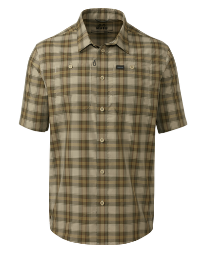 Borrego SS Shirt | Verde Crosscheck Plaid