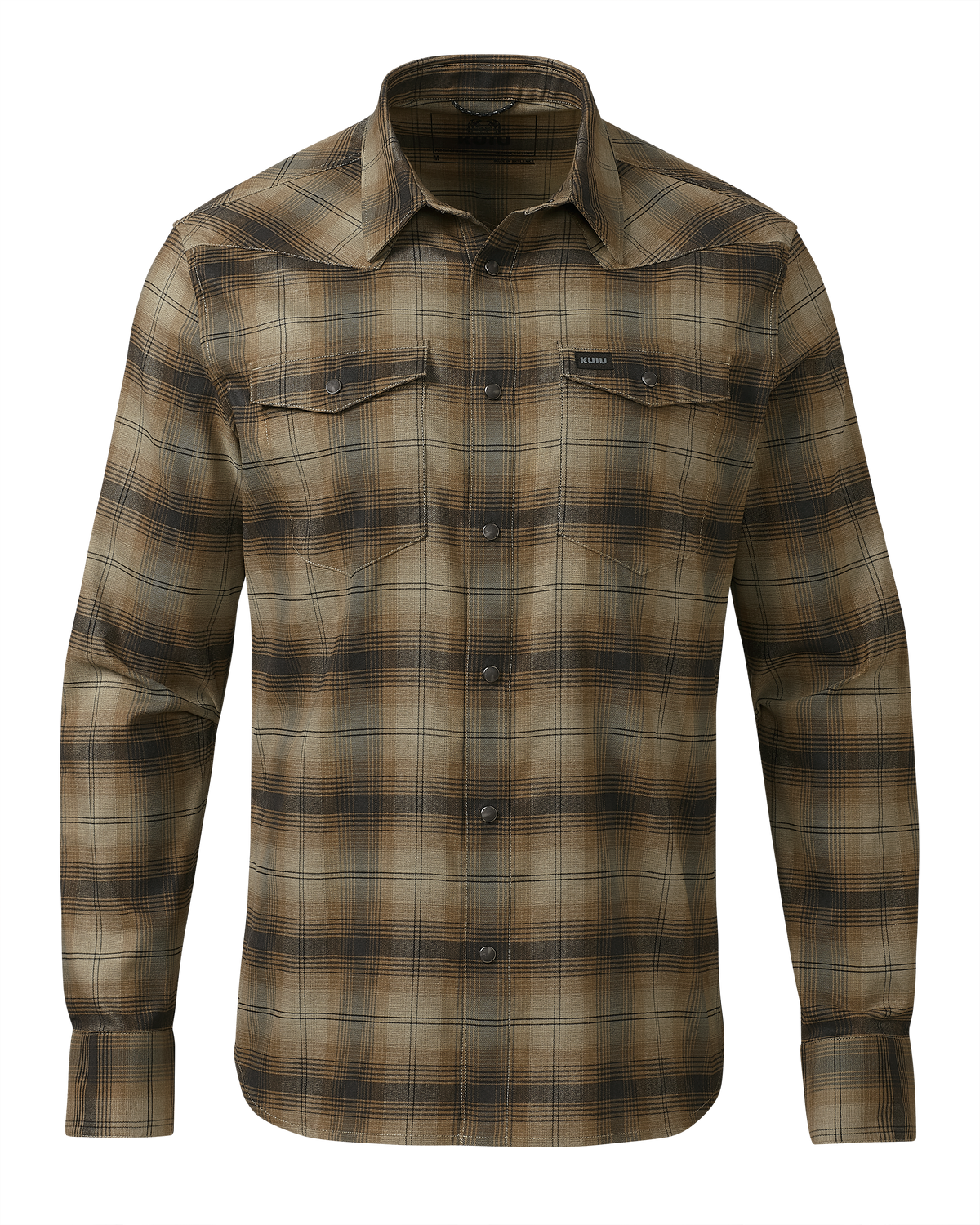 Laredo LS Shirt | Vias Ombre Plaid