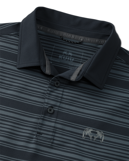 KUIU Performance Polo Stripe | Evergreen Stripe