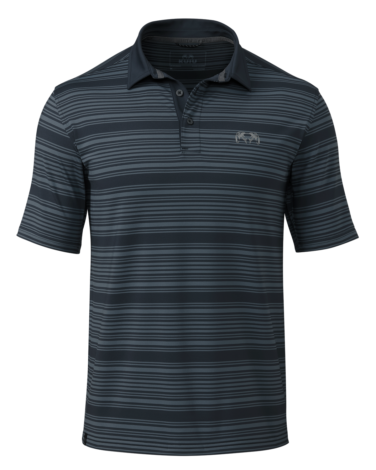 KUIU Performance Polo Stripe | Evergreen Stripe