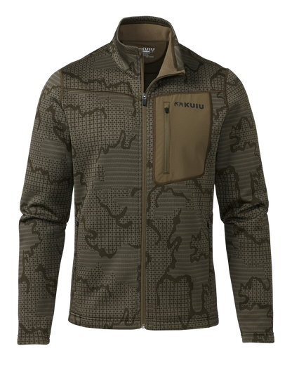 Outland Fleece Full Zip | Asphalt Tonal