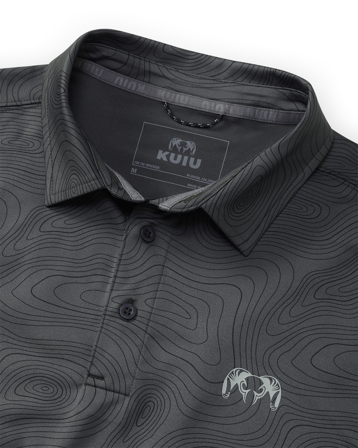 KUIU Performance Polo | Heather Slate