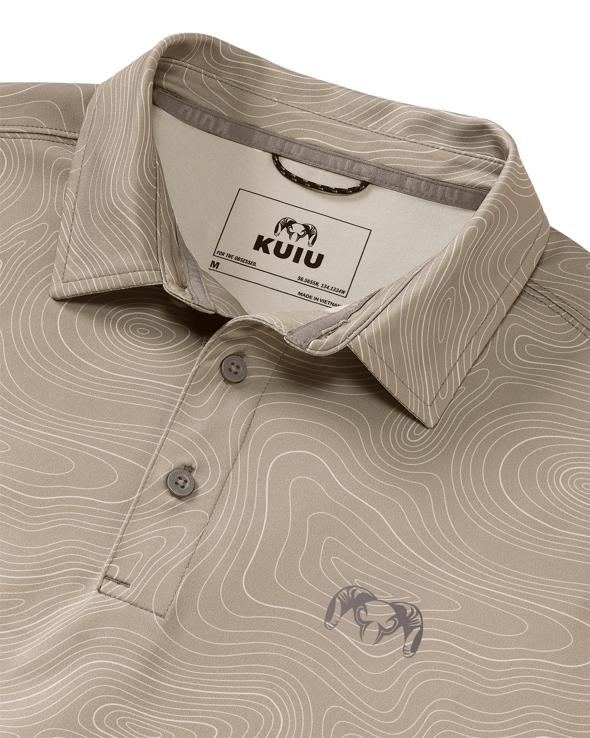 KUIU Performance Polo | Heather Stone