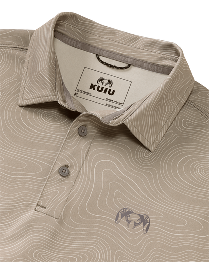 KUIU Performance Polo | Heather Stone