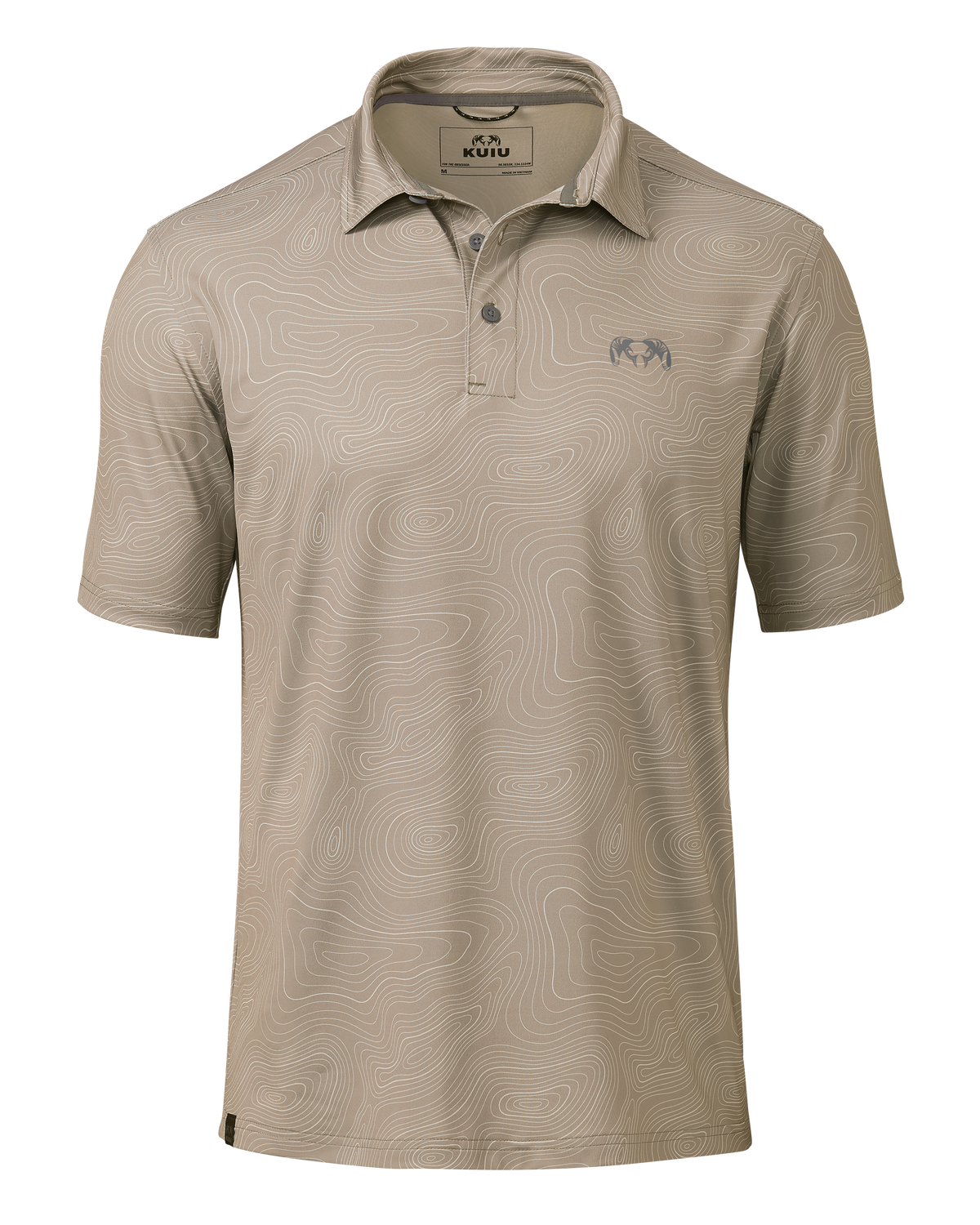 KUIU Performance Polo | Stone Tonal