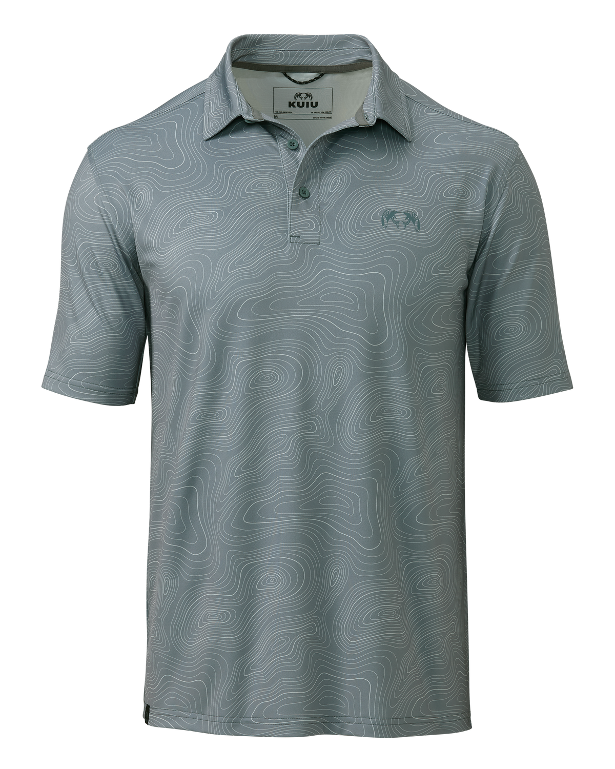 KUIU Performance Polo | Heather Stone