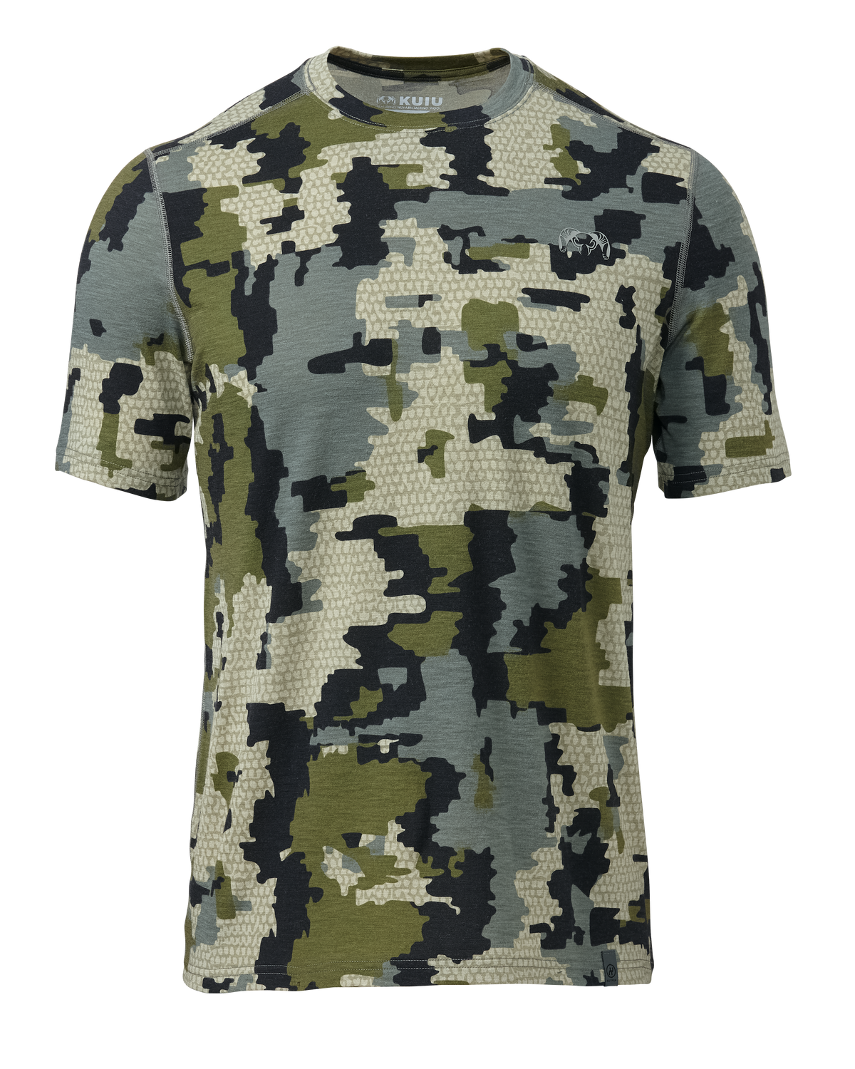 ULTRA Merino 120 LT SS Crew-T | Ash