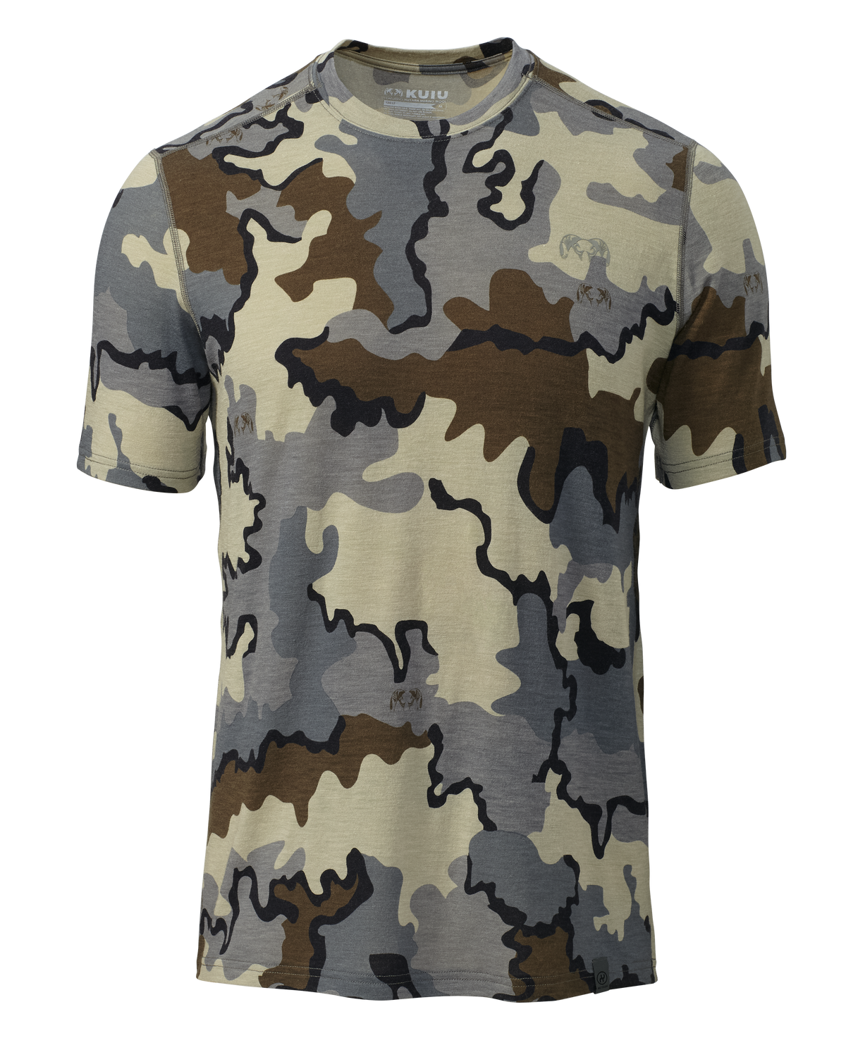 ULTRA Merino 120 LT SS Crew-T | Ash