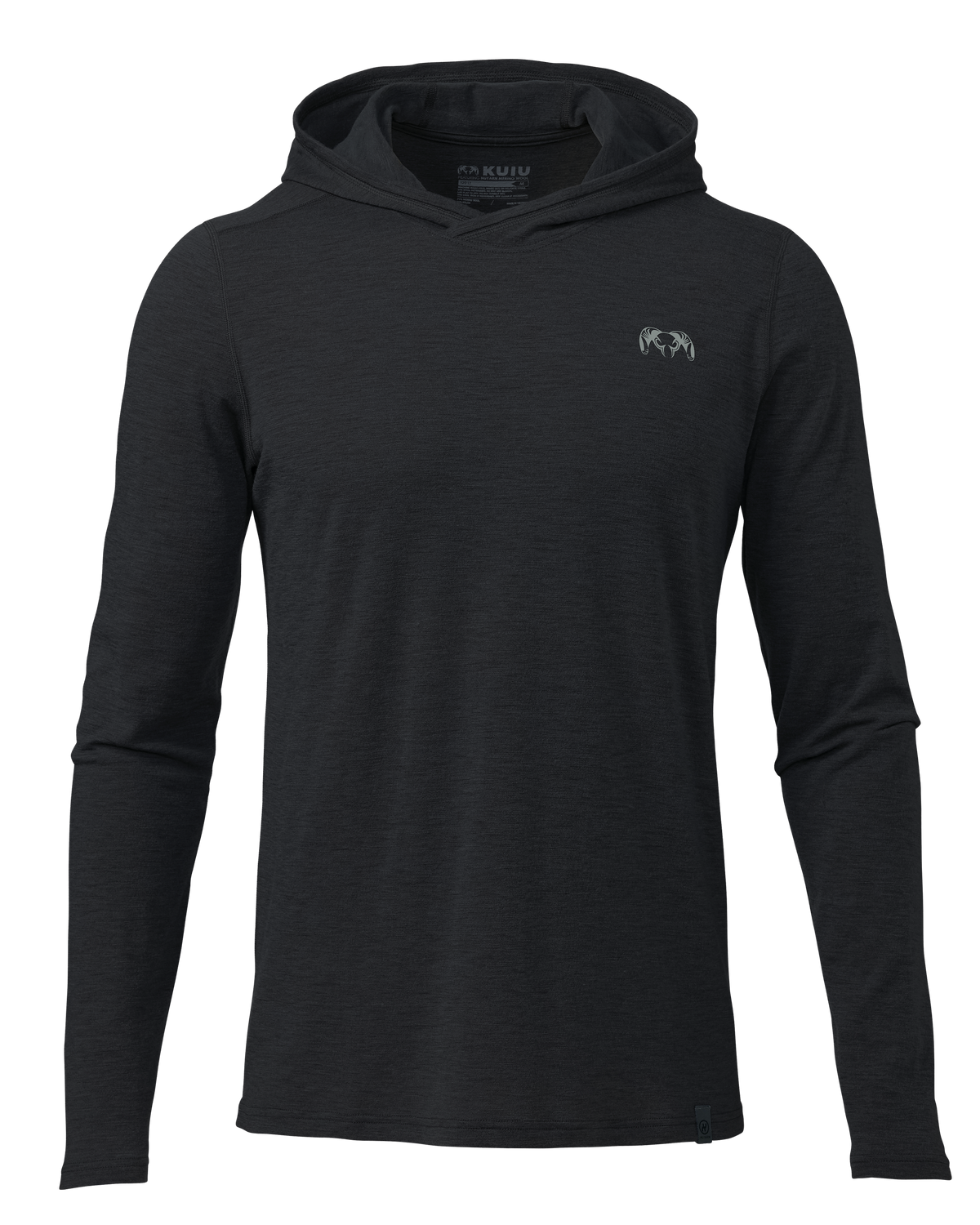 ULTRA Merino 120 LT LS Hoodie | Ash