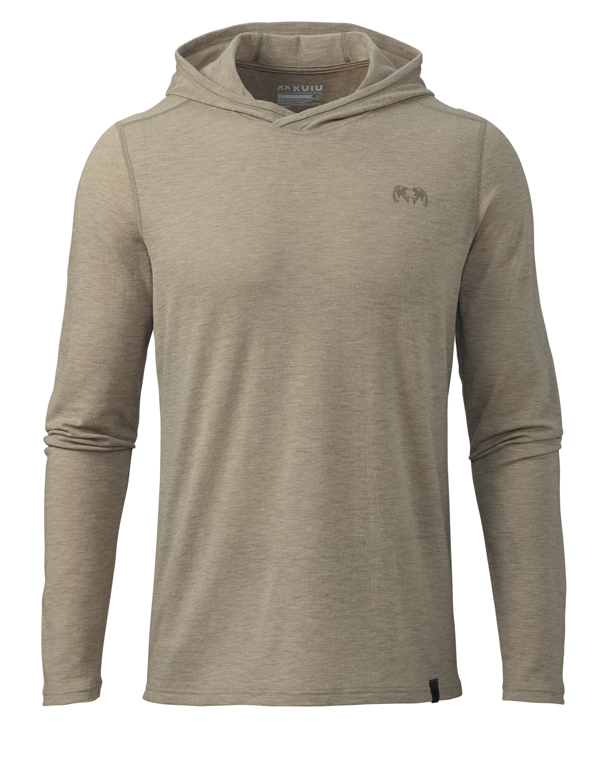 ULTRA Merino 120 LT LS Hoodie | Ash