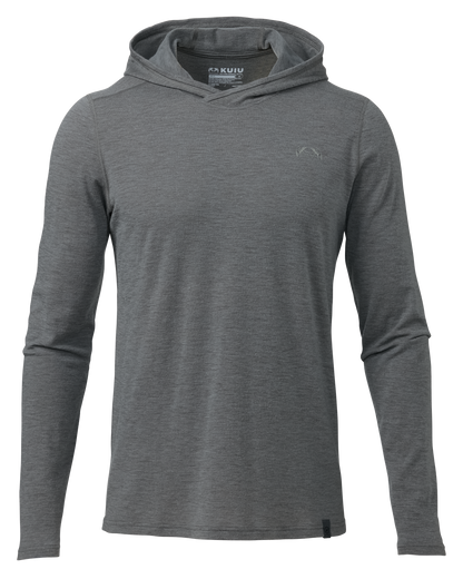 ULTRA Merino 120 LT LS Hoodie | Ash