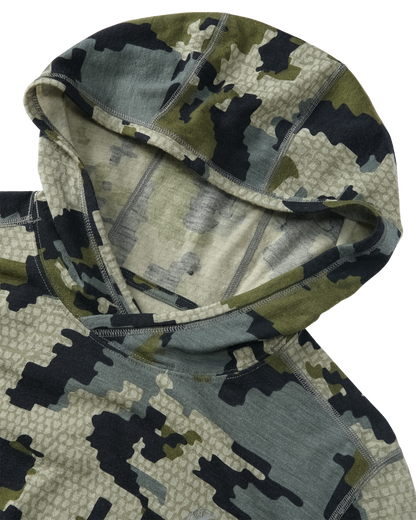 ULTRA Merino 120 LT LS Hoodie | Ash