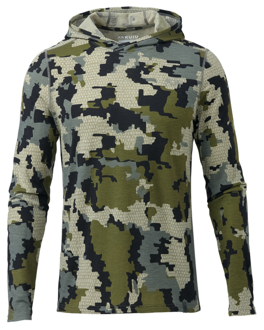 ULTRA Merino 120 LT LS Hoodie | Verde
