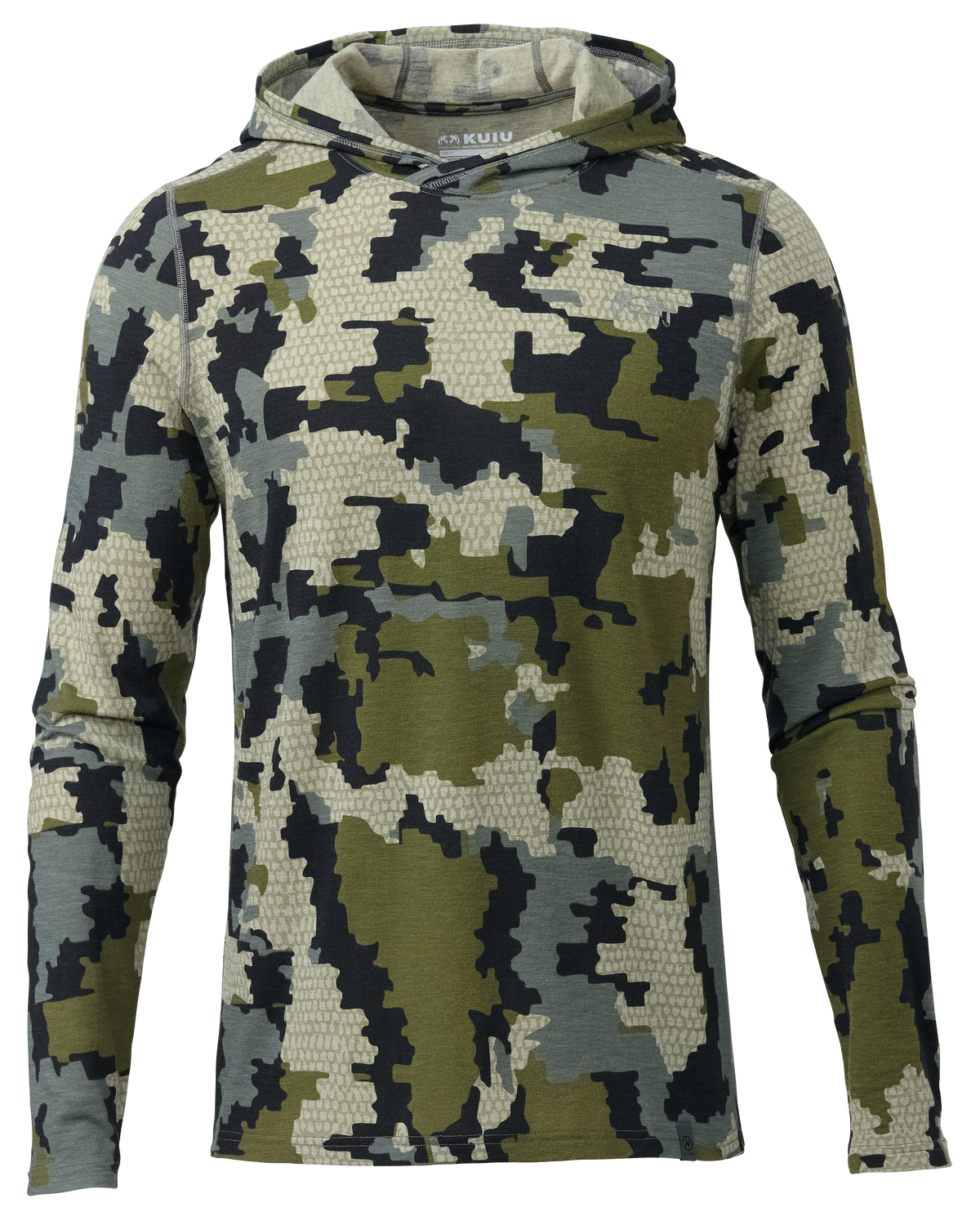 ULTRA Merino 120 LT LS Hoodie | Ash