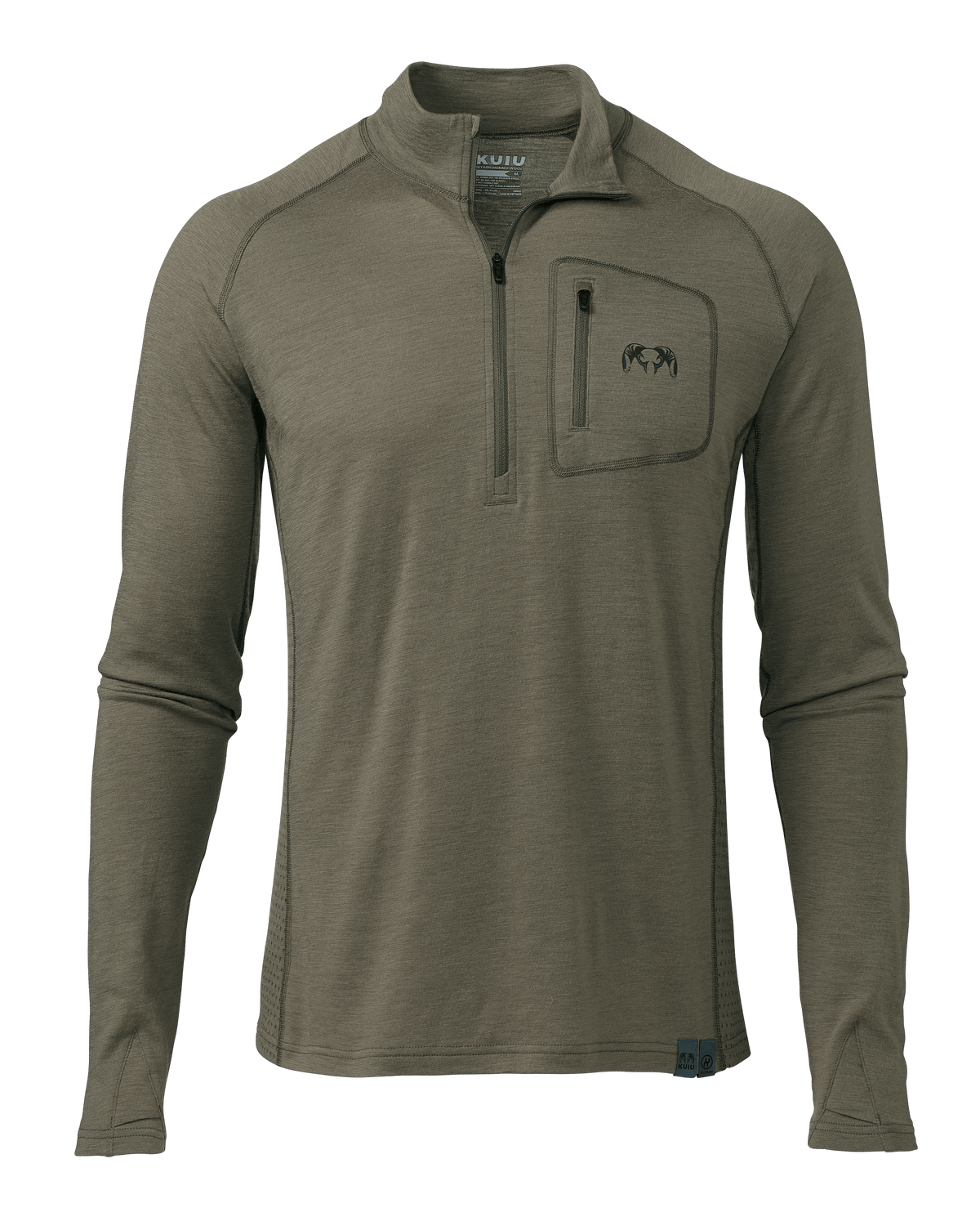 ULTRA Merino 145 Zip-T Hunting Shirt | Vias
