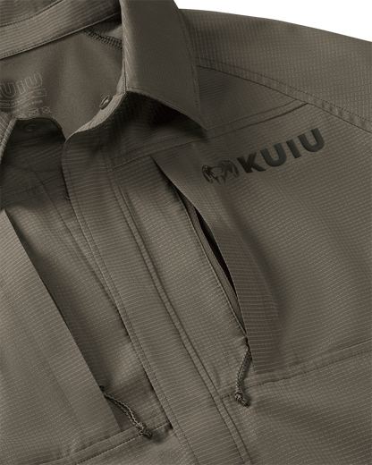 Tiburon Hybrid Snap Shirt | Verde