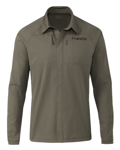 Tiburon Hybrid Snap Shirt | Verde
