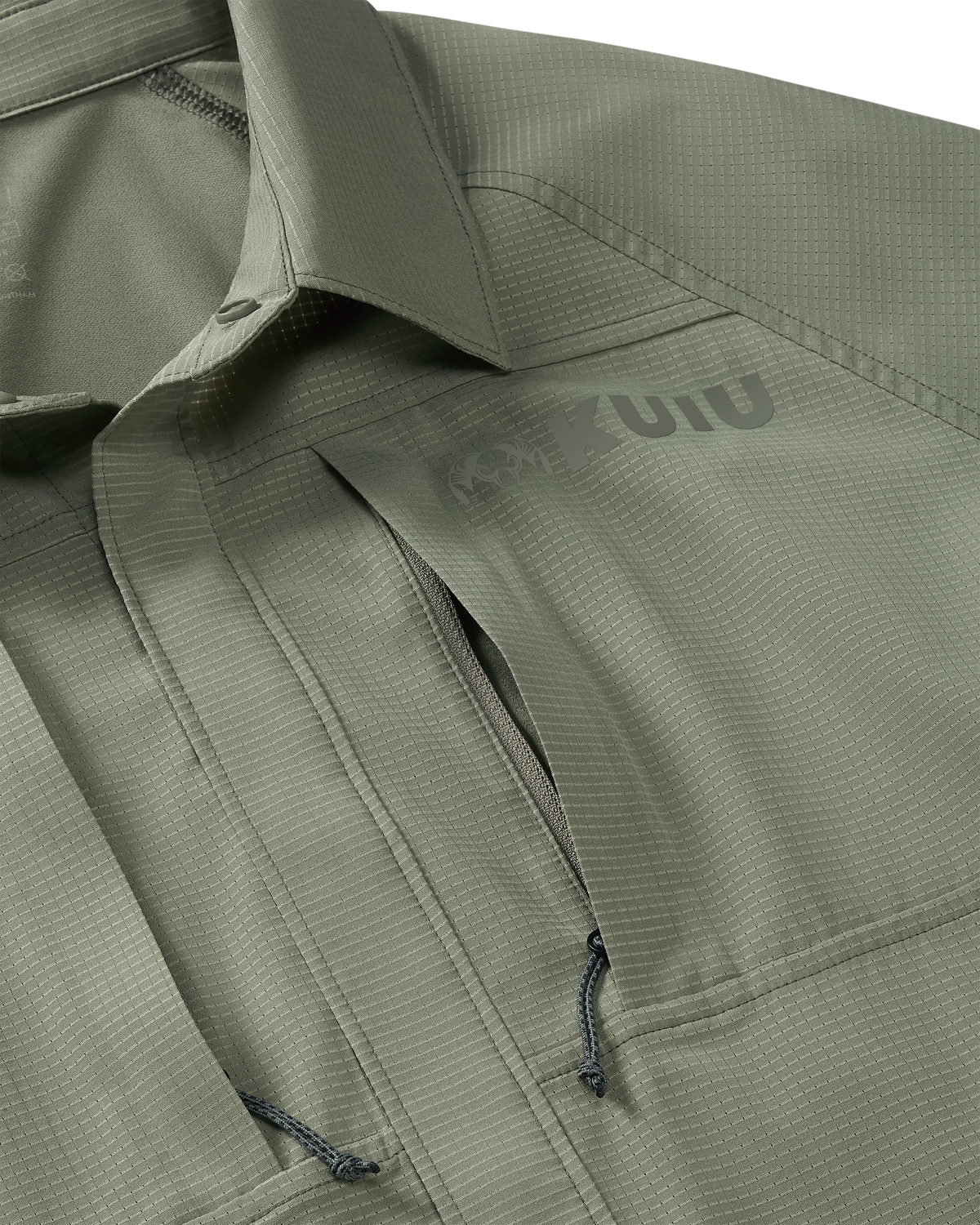 Tiburon Hybrid Snap Shirt | Verde