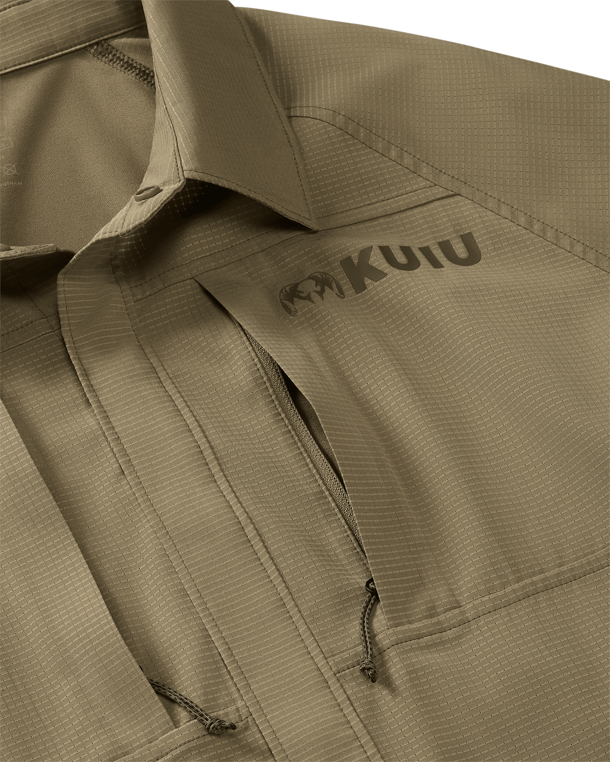 Tiburon Hybrid Snap Shirt | Verde