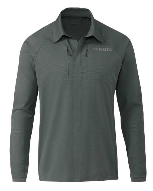 Tiburon Hybrid Snap Shirt | Stone