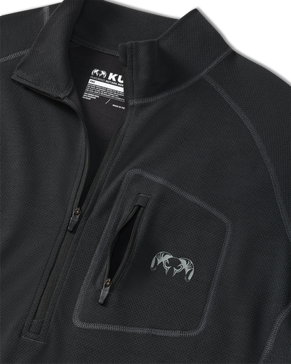 PRO Merino 200 Zip-T | Ash
