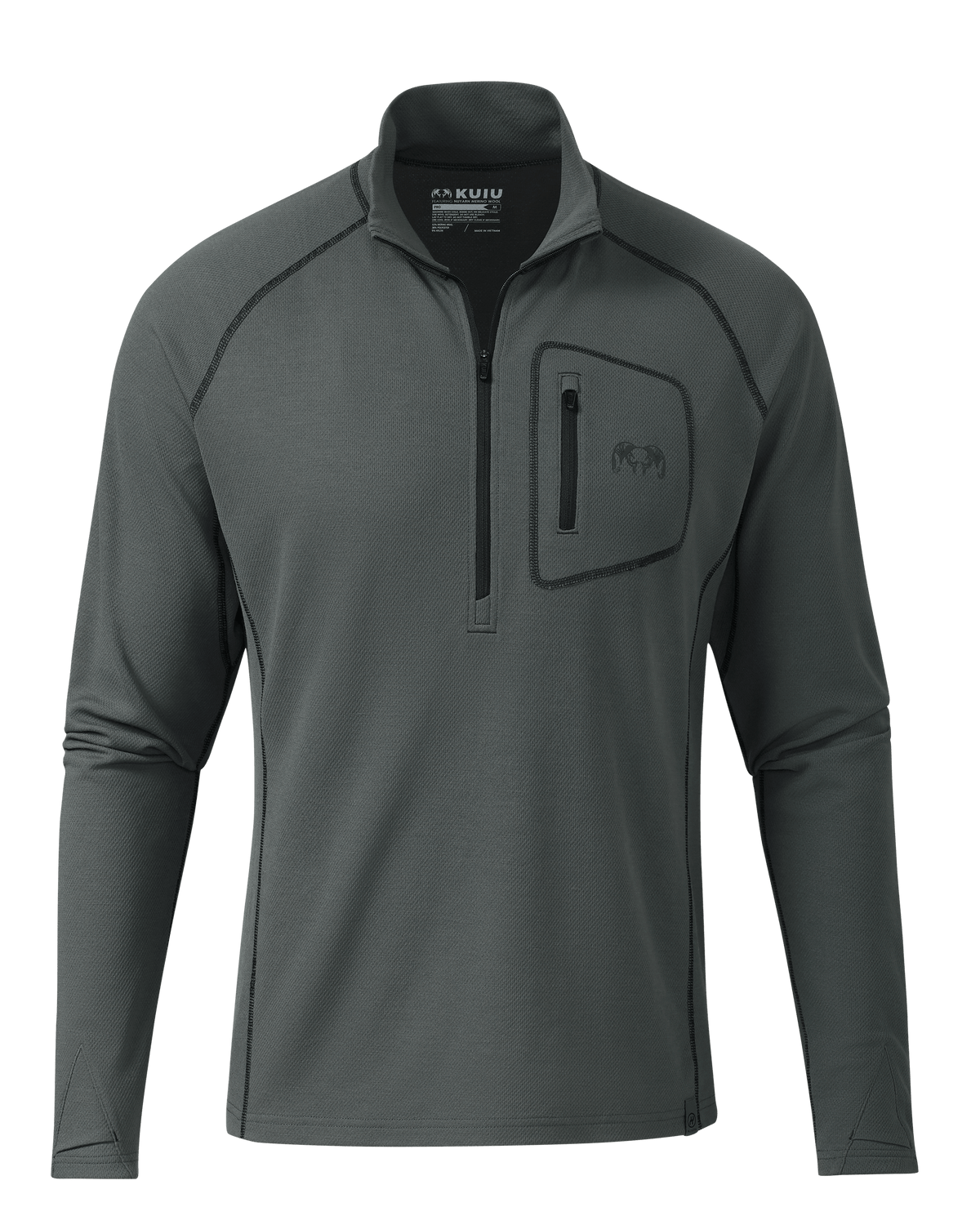PRO Merino 200 Zip-T | Vias