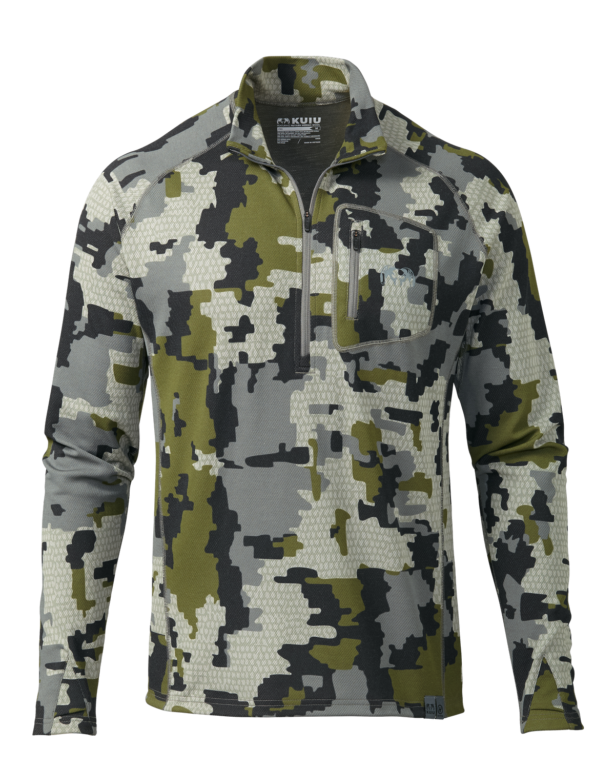 PRO Merino 200 Zip-T | Vias