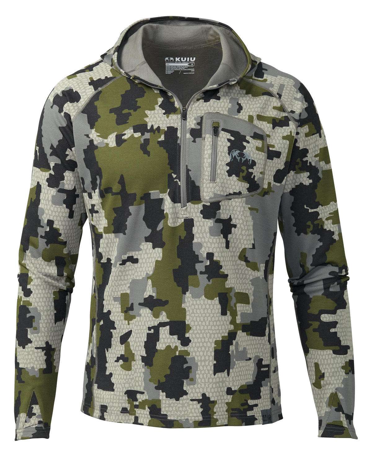 PRO Merino 200 Zip-T Hoodie | Valo