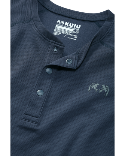 PRO Merino 200 Henley | Gunmetal