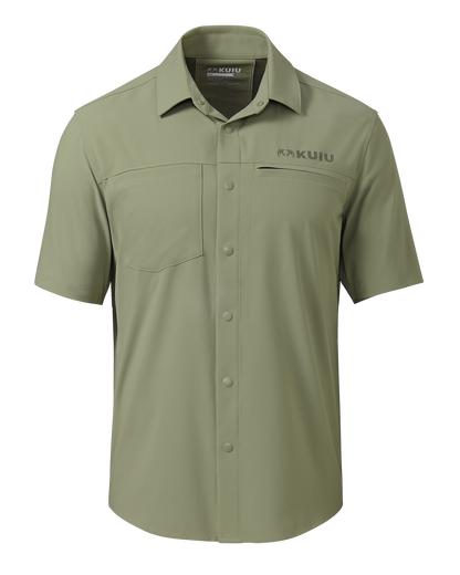 Mesa Vented SS Snap Shirt Gritstone | Dune Gritstone