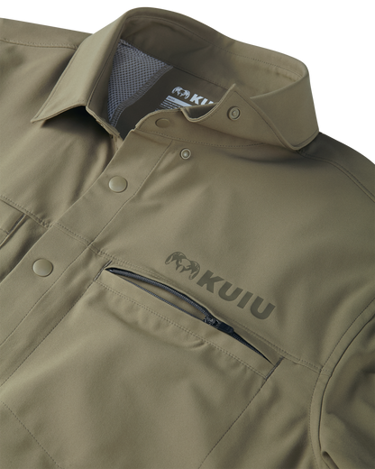 Mesa Vented SS Snap Shirt Gritstone | Silt Gritstone