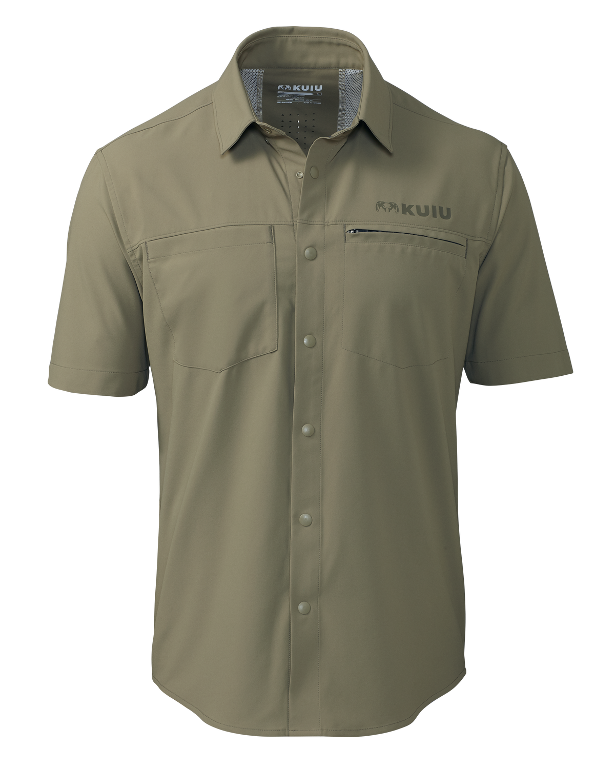 Mesa Vented SS Snap Shirt Gritstone | Dune Gritstone