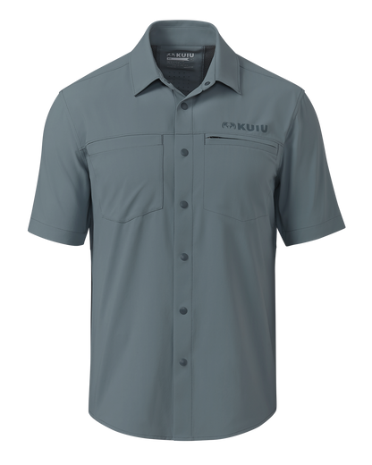 Mesa Vented SS Snap Shirt | Verde