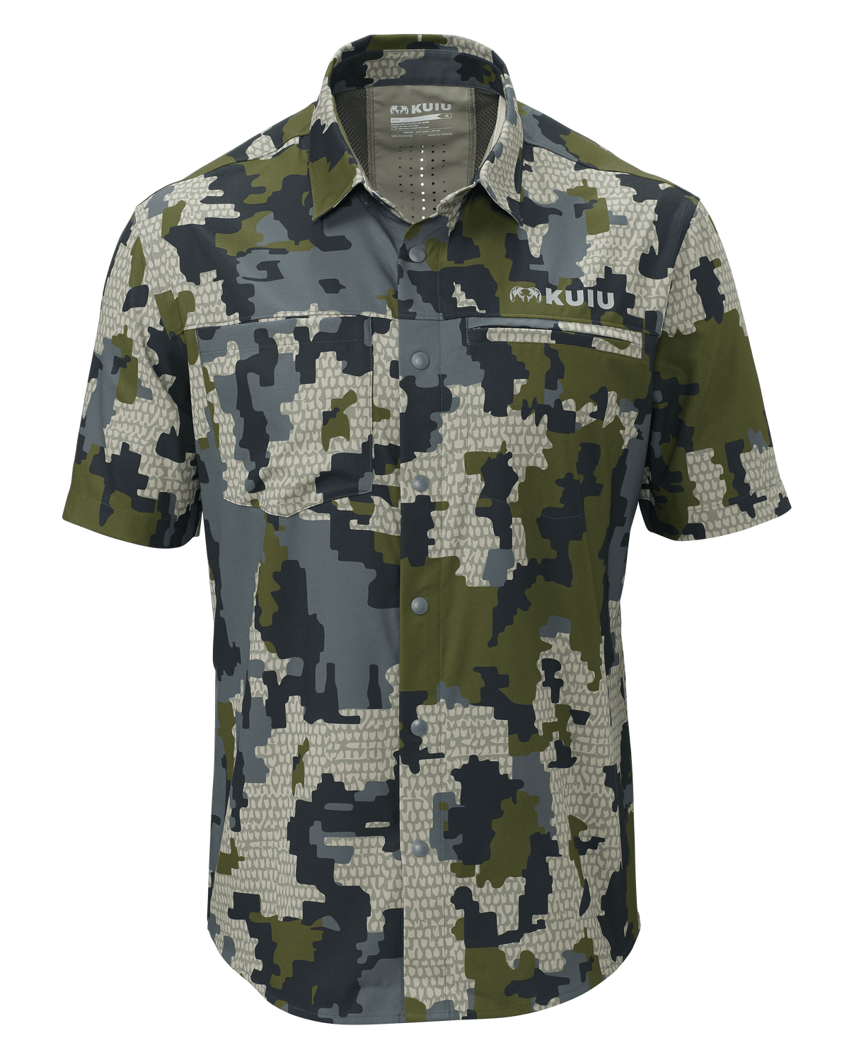 Mesa Vented SS Snap Shirt | Slate