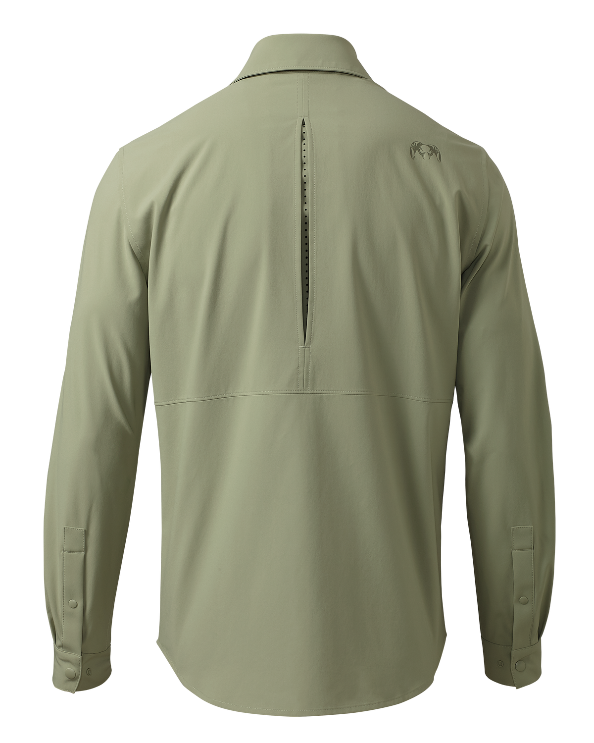 Mesa Vented LS Snap Shirt | Slate