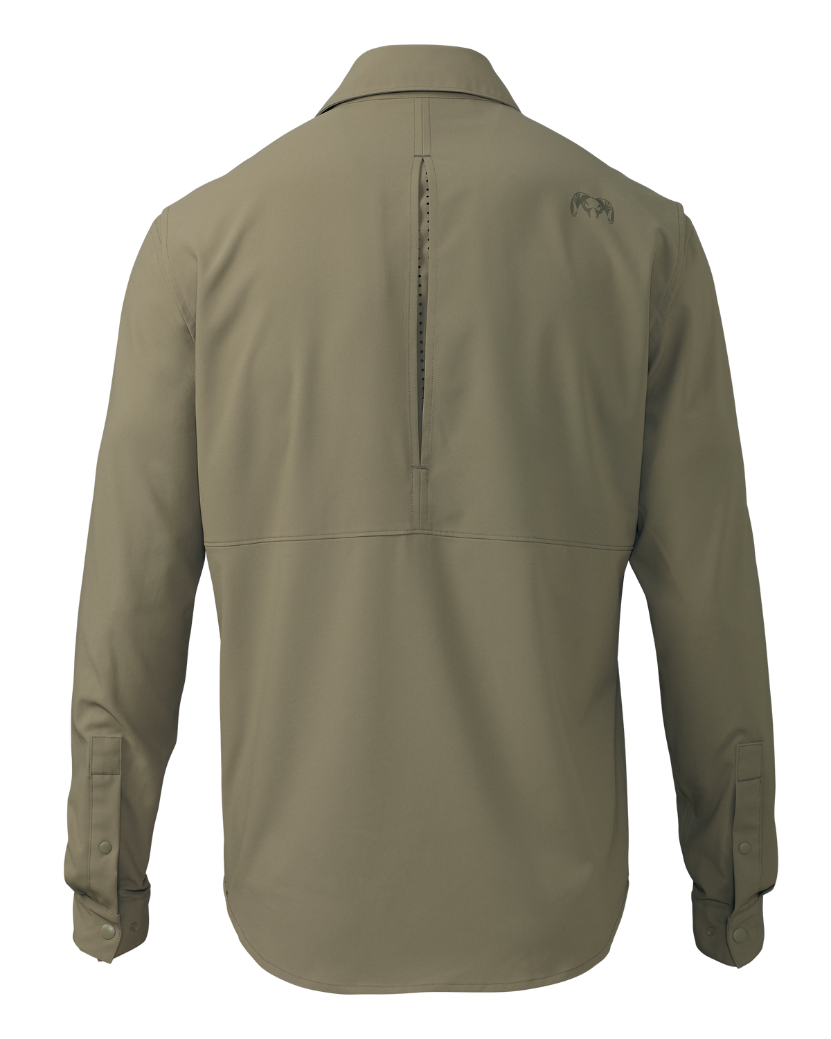 Mesa Vented LS Snap Shirt | Slate