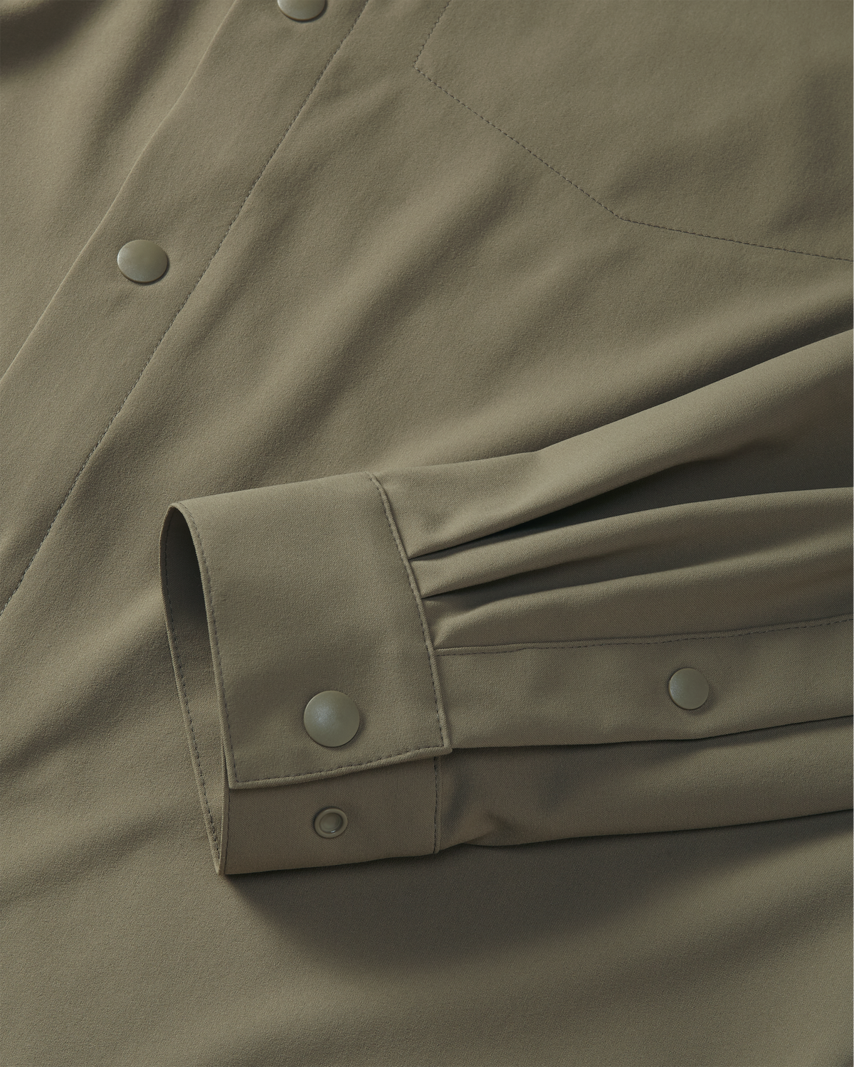 Mesa Vented LS Snap Shirt | Slate