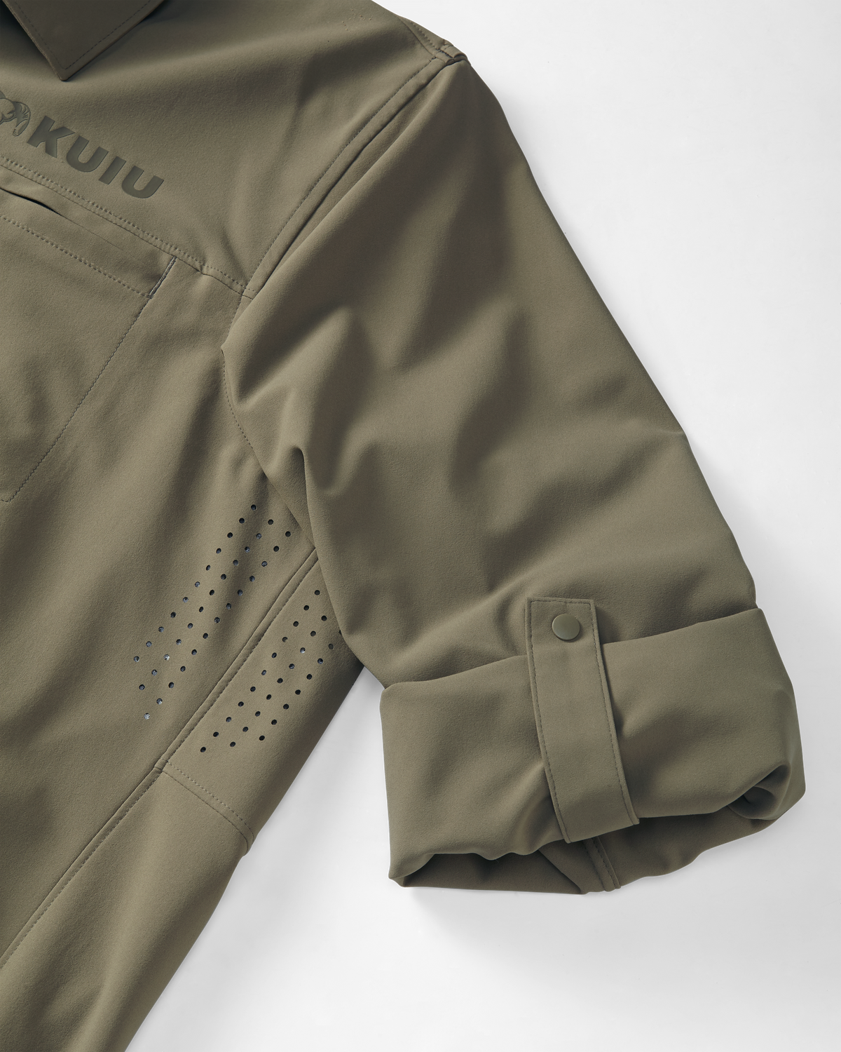 Mesa Vented LS Snap Shirt | Slate