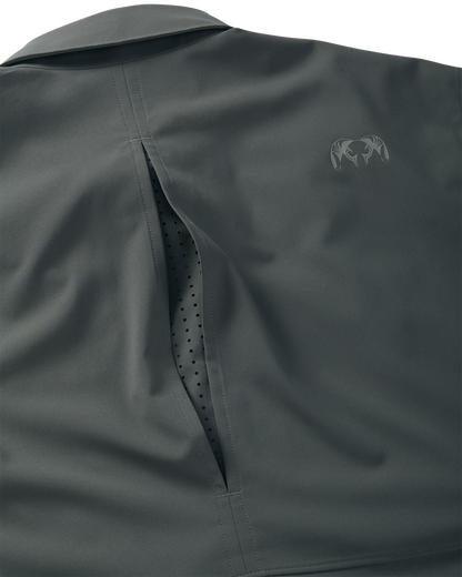 Mesa Vented LS Snap Shirt | Slate