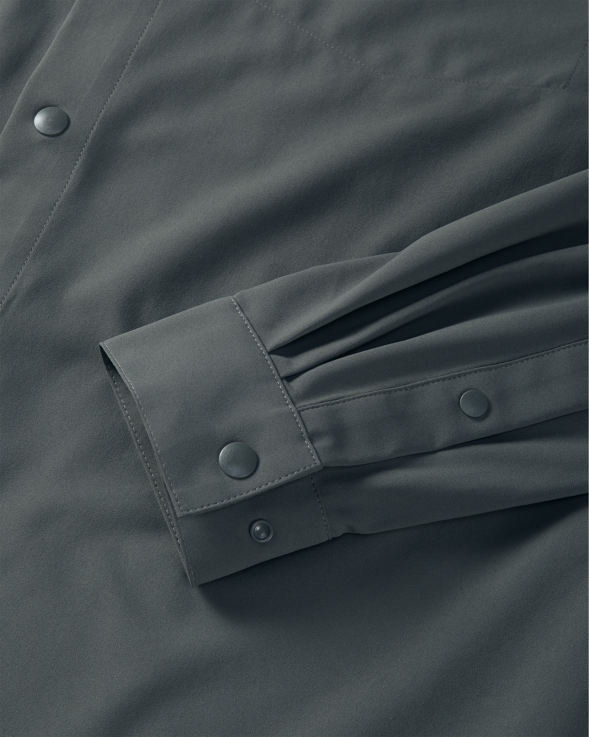 Mesa Vented LS Snap Shirt | Slate