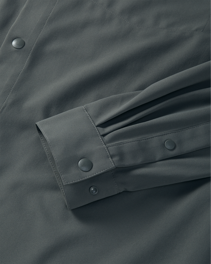 Mesa Vented LS Snap Shirt | Slate